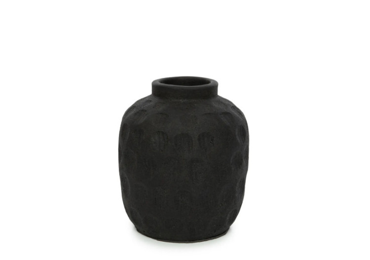 Vase Tendance - Noir - Taille M - JABR042B-M - Bazar Bizar