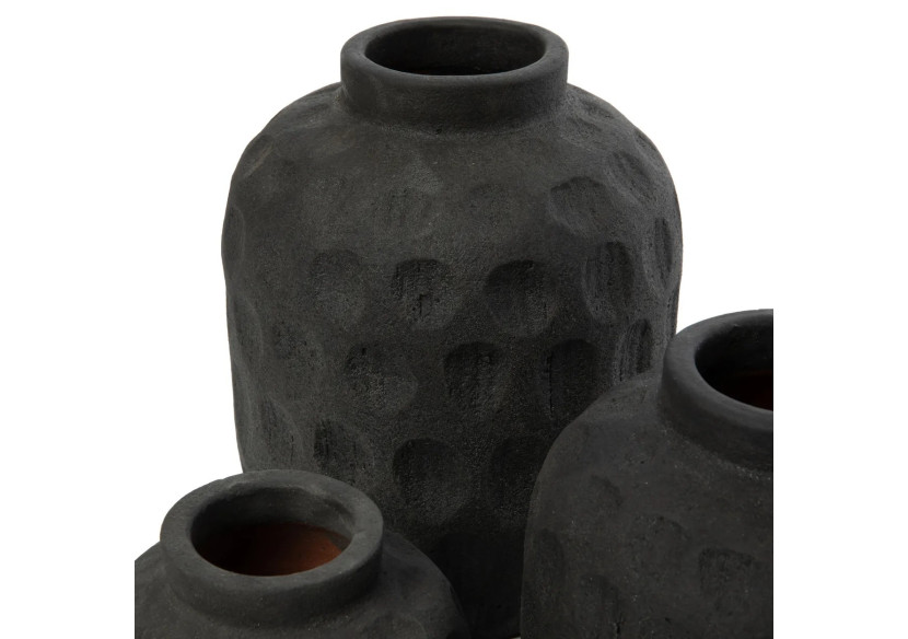 Vase Tendance - Noir - Taille M - JABR042B-M - Bazar Bizar
