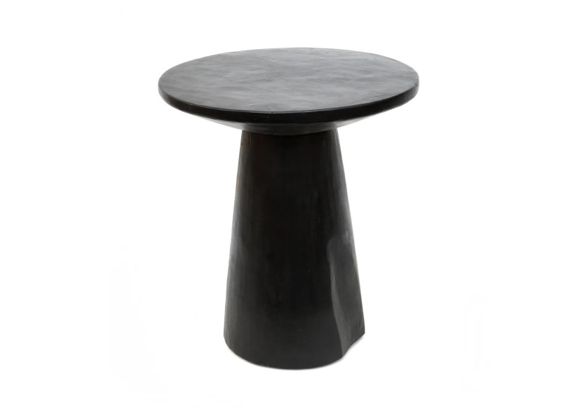 Table d'Appoint Conique en Bois - Noir - 50 cm - JAHU014B - Bazar Bizar Table d'Appoint Conique en Bois - Noir - 50 cm - JAHU014B - Bazar Bizar