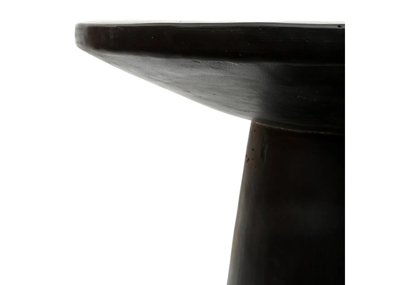 Table d'Appoint Conique en Bois - Noir - 50 cm - JAHU014B - Bazar Bizar Table d'Appoint Conique en Bois - Noir - 50 cm - JAHU014B - Bazar Bizar