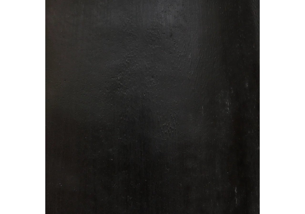 Table d'Appoint Conique en Bois - Noir - 50 cm - JAHU014B - Bazar Bizar