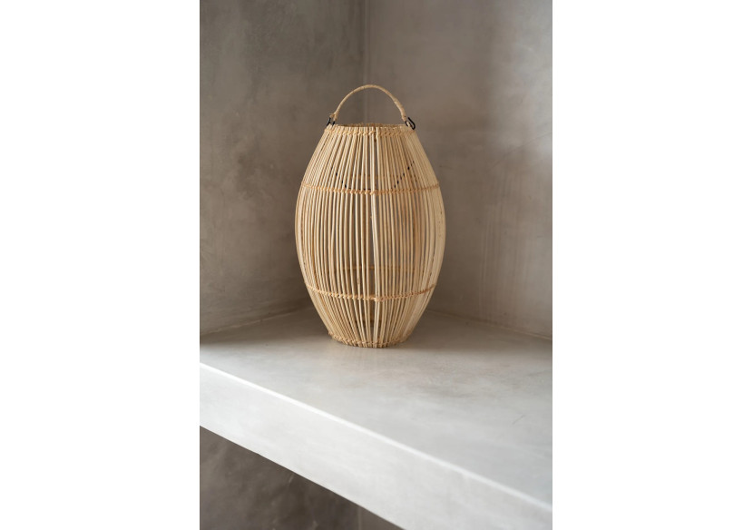 Suspension Zuri - Rattans naturels - Taille M - BAYU024N-M - Bazar Bizar