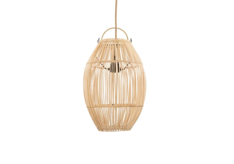 Suspension Zuri - Rattans naturels - Taille S - BAYU024N-S - Bazar Bizar