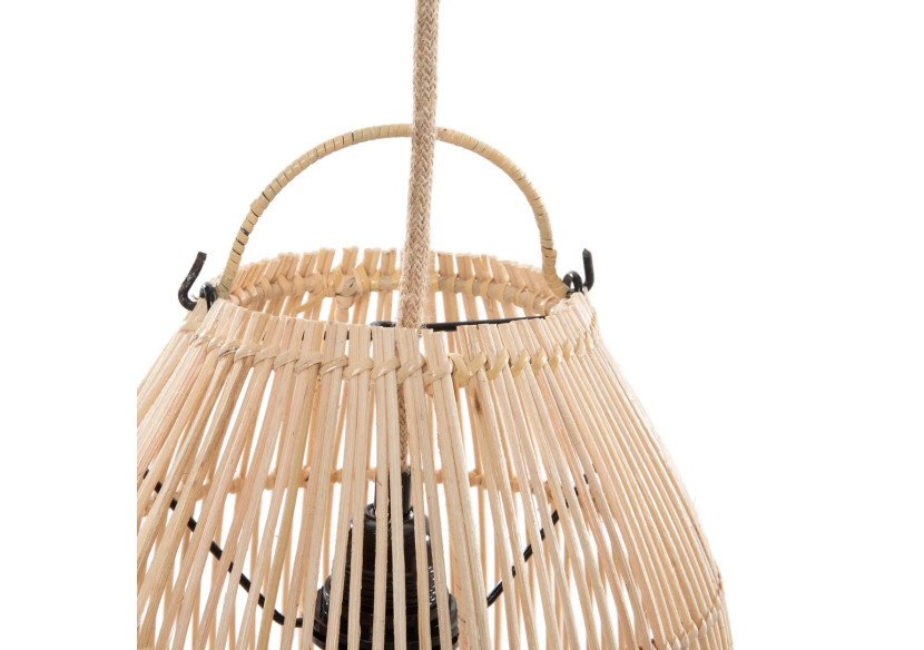 Suspension Zuri - Rattans naturels - Taille S - BAYU024N-S - Bazar Bizar