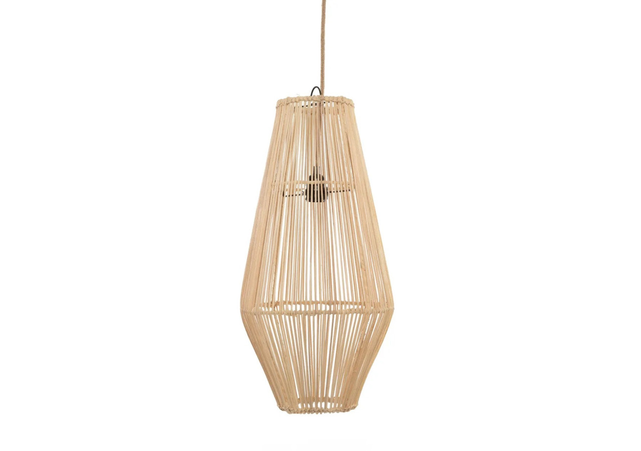 Suspension Afrodisiac - Rattans naturels - Taille M - BAYU038N-M-30x60 - Bazar Bizar