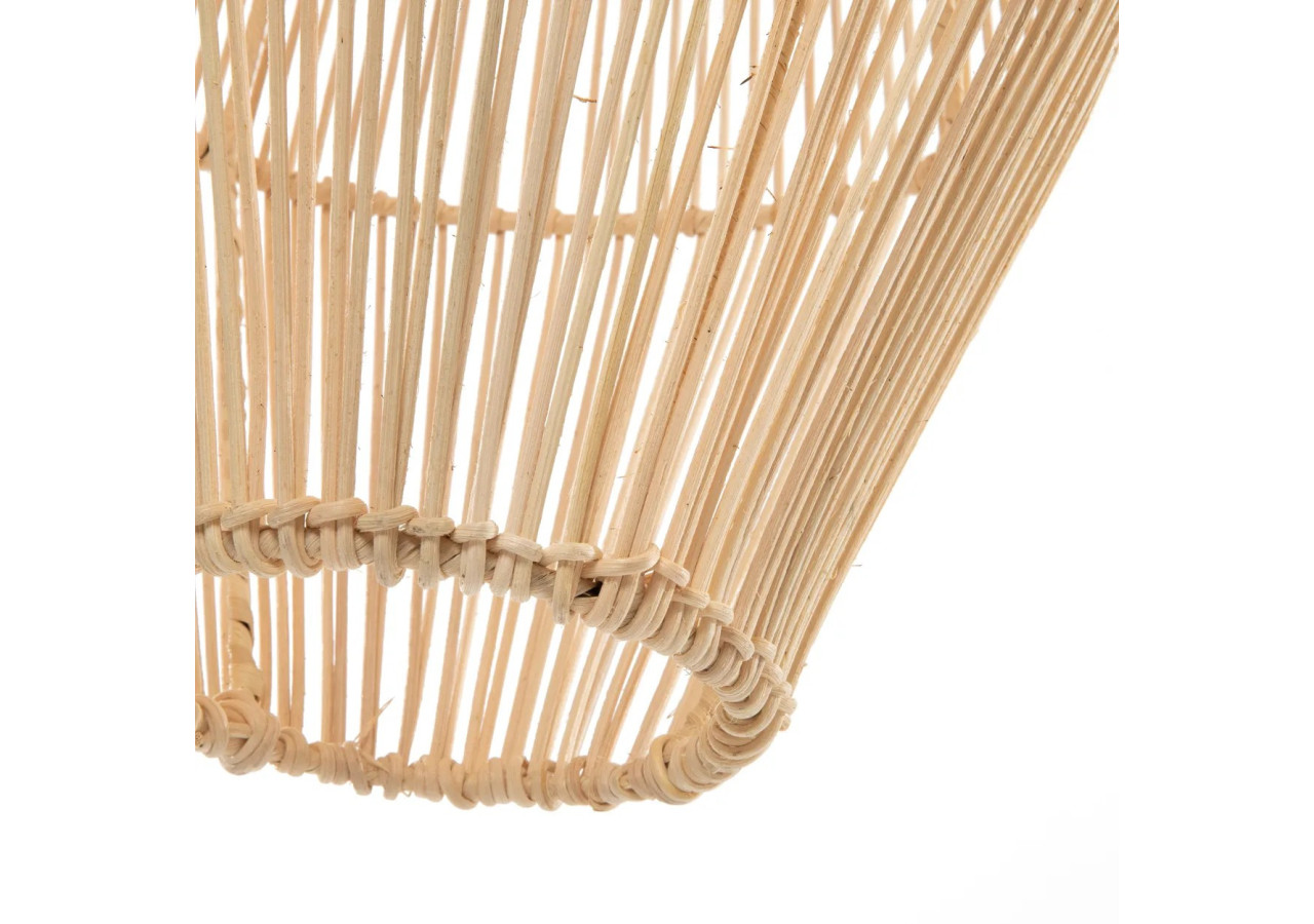 Suspension Afrodisiac - Rattans naturels - Taille M - BAYU038N-M-30x60 - Bazar Bizar