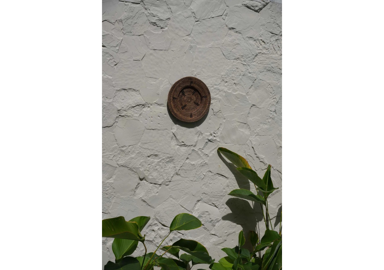 Assiette Jasmine - Marron - Taille S - BARA003Br-S-30 - Bazar Bizar