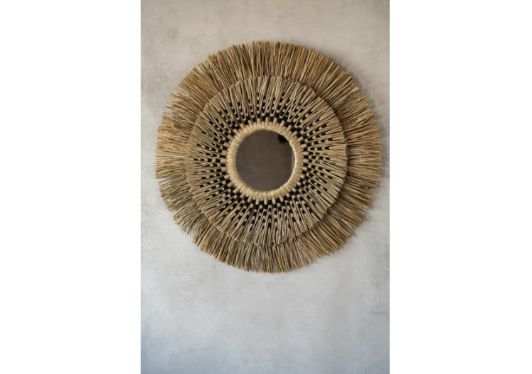 Miroir Havana - Noir naturel - Taille L - BAVE007NB-L-70 - Bazar Bizar 2