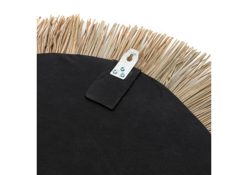 Miroir Havana - Noir naturel - Taille L - BAVE007NB-L-70 - Bazar Bizar