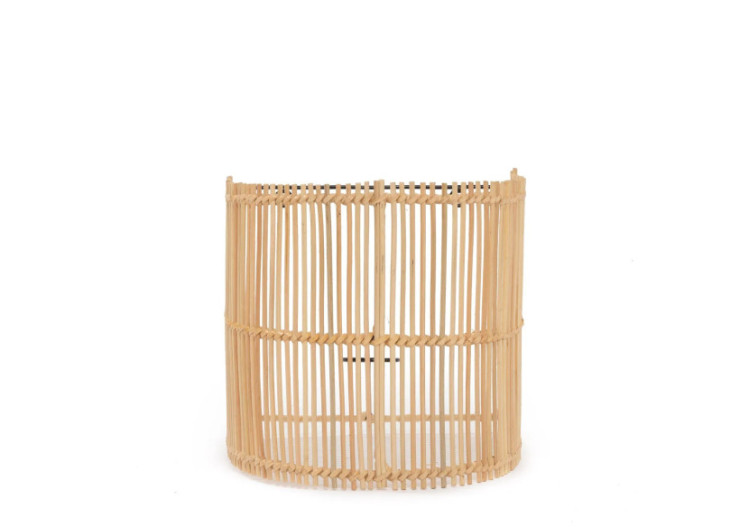 Applique murale Gigi - Rattans naturels - Taille S - BAYU030N-S-20x25 - Bazar Bizar