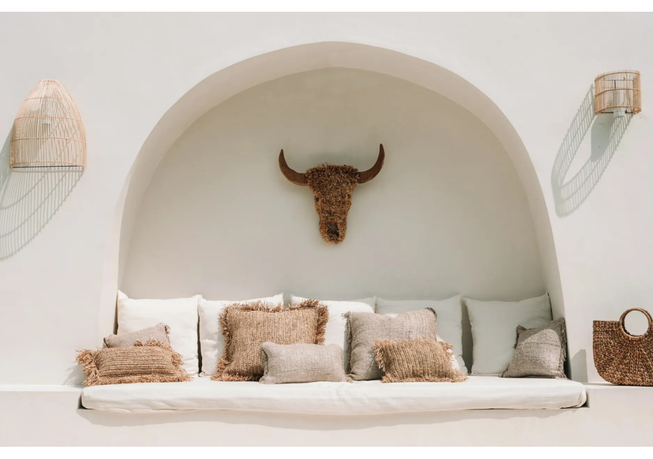 Applique murale Gigi - Rattans naturels - Taille S - BAYU030N-S-20x25 - Bazar Bizar