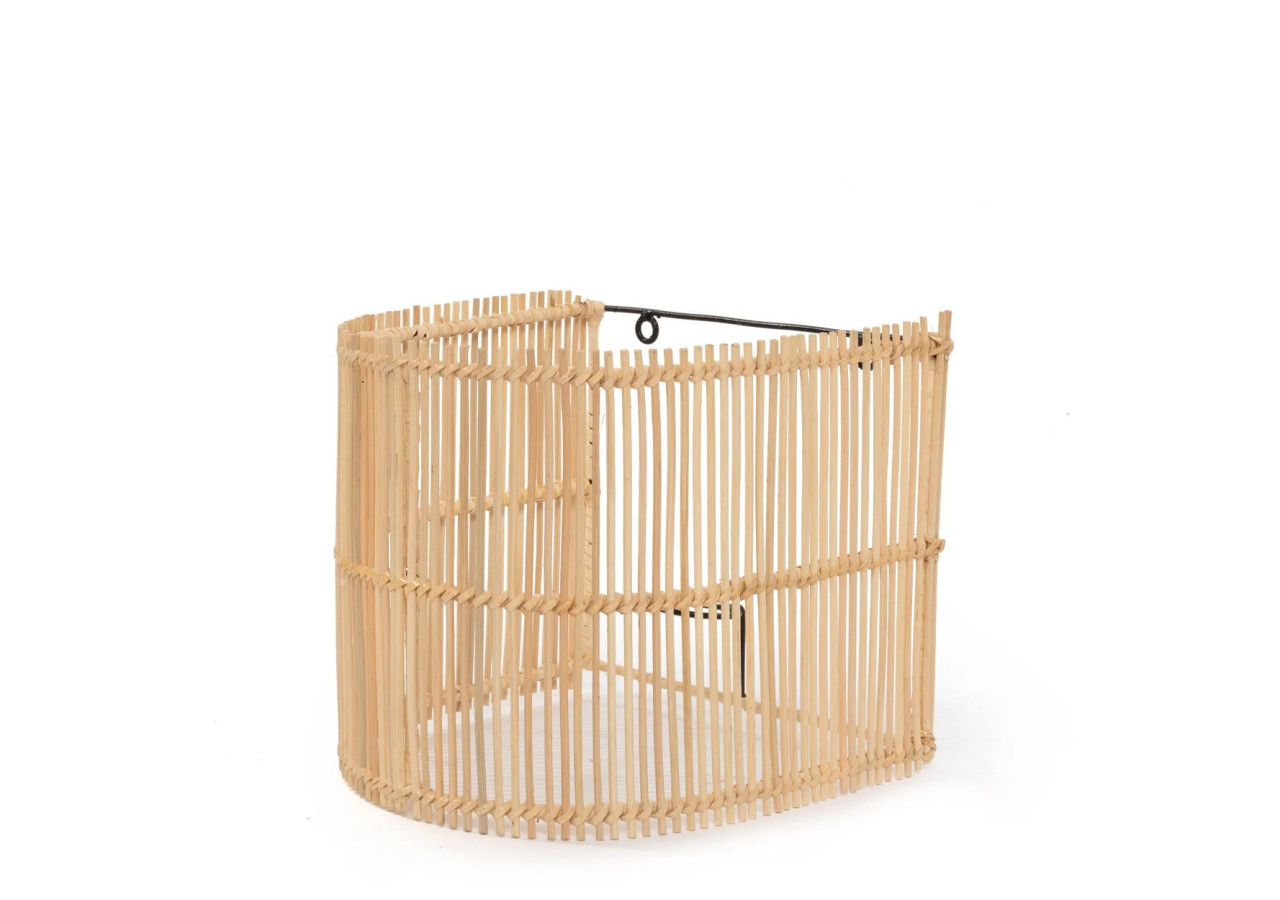 Applique murale Gigi - Rattans naturels - Taille S - BAYU030N-S-20x25 - Bazar Bizar