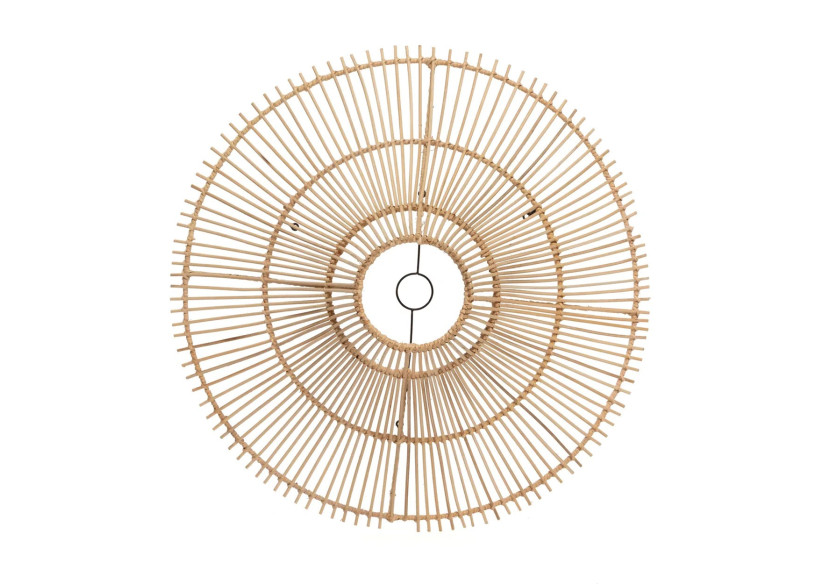 Suspension Rattan SKY - Naturelle - Grande - BAYU022N-L-60x40 - Bazar Bizar