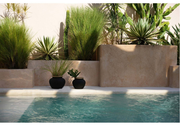 Vase Styly - Noir Naturel - Moyen - JABR041BN-M - Bazar Bizar 2