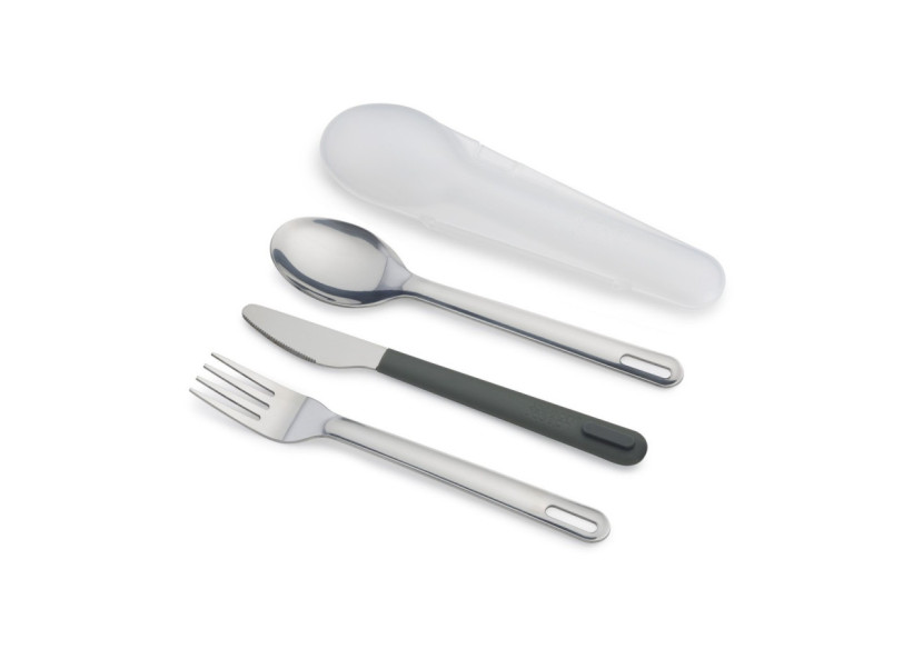 Set de Couverts Go Eat en Acier Inoxydable - JJ 004243 - Joseph Joseph
