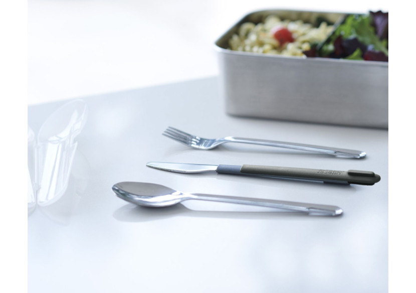 Set de Couverts Go Eat en Acier Inoxydable - JJ 004243 - Joseph Joseph
