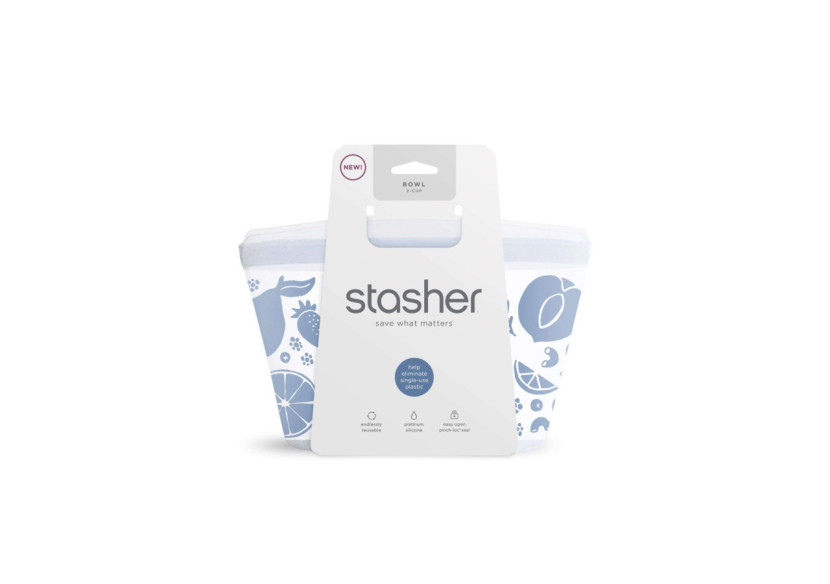 Sac de Conservation Bowl 2-Cup Stasher - 473 ml - ST 314911 - Stasher