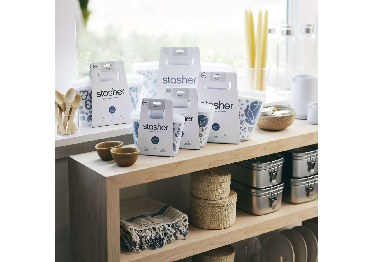 Sac de Conservation Bowl 2-Cup Stasher - 473 ml - ST 314911 - Stasher