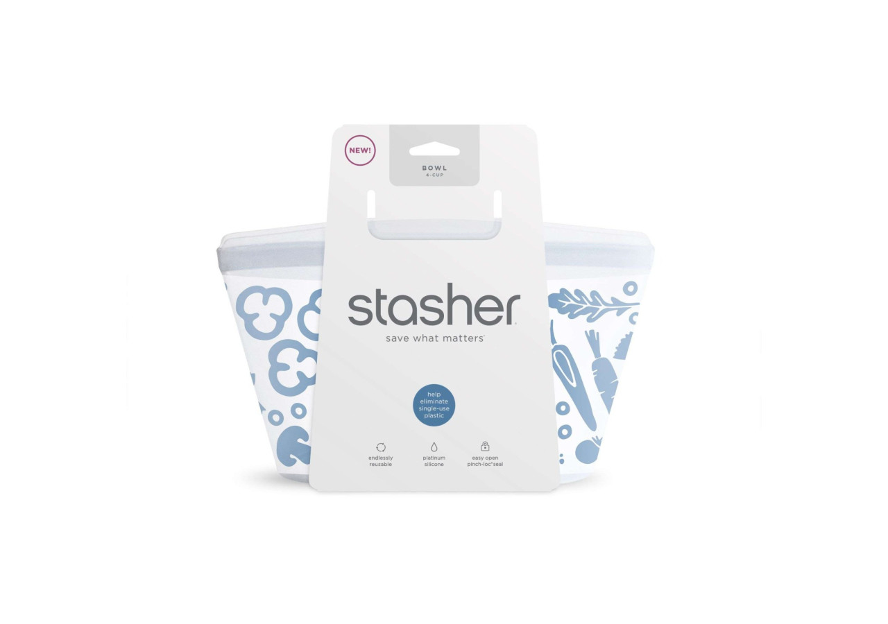 Sac de Conservation Bowl 4-Cup Stasher - 946 ml - ST 314935 - Stasher