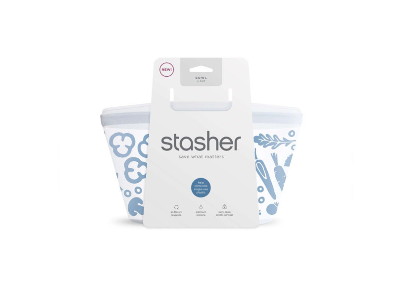 Sac de Conservation Bowl 4-Cup Stasher - 946 ml - ST 314935 - Stasher