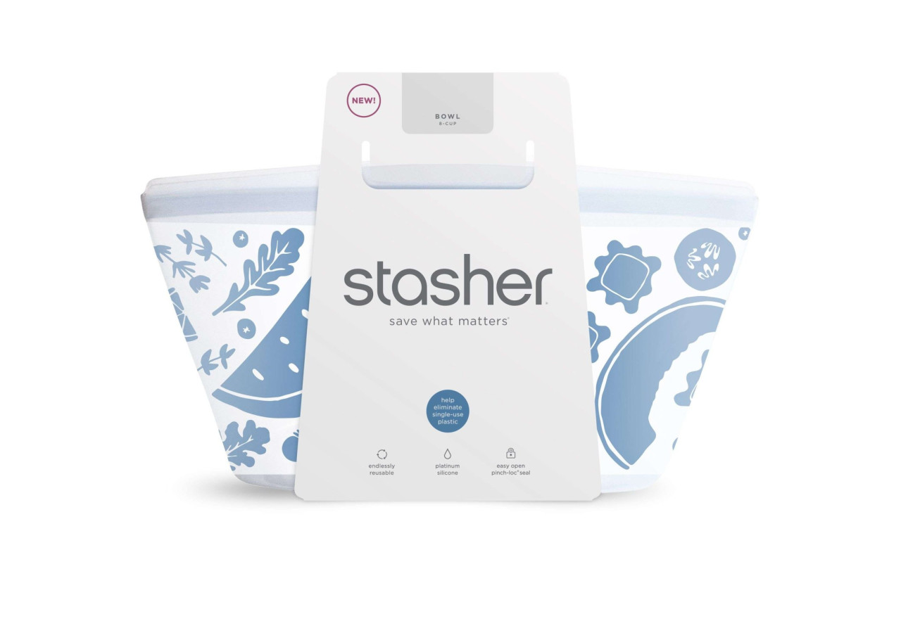 Sac de Conservation Bowl 8-Cup Stasher - 1,9 litre - ST 314942 - Stasher