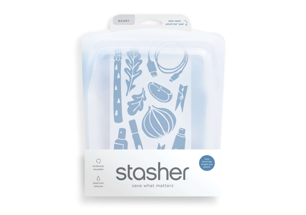 Sac de Conservation Quart Stasher - 1,18 litre - ST 315147 - Stasher