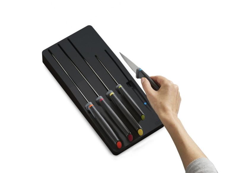 Ensemble de Couteaux Elevate Store - 5 pièces en acier inoxydable japonais - JJ 004922 - Joseph Joseph