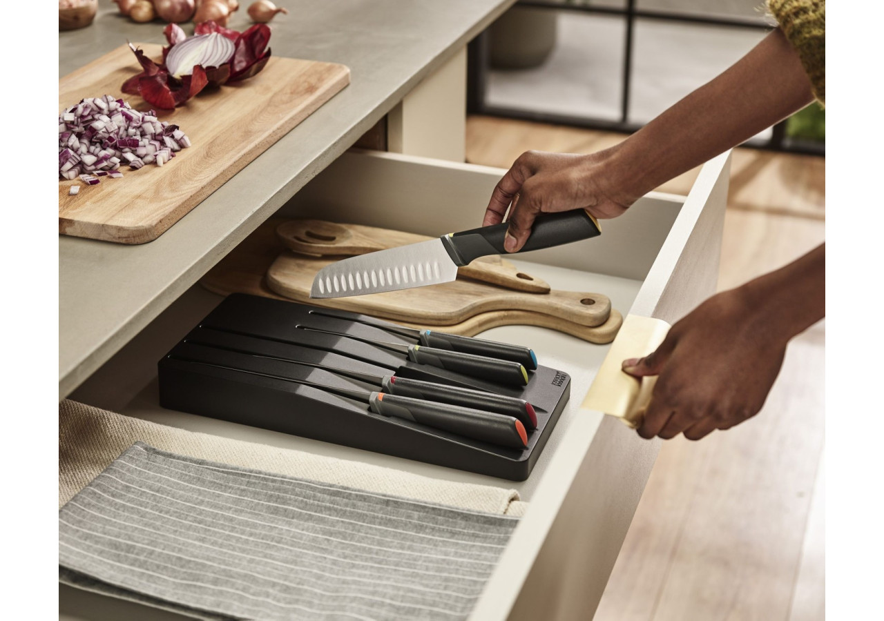 Ensemble de Couteaux Elevate Store - 5 pièces en acier inoxydable japonais - JJ 004922 - Joseph Joseph