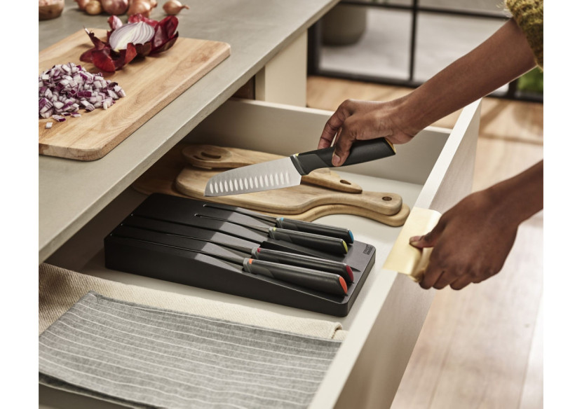 Ensemble de Couteaux Elevate Store - 5 pièces en acier inoxydable japonais - JJ 004922 - Joseph Joseph