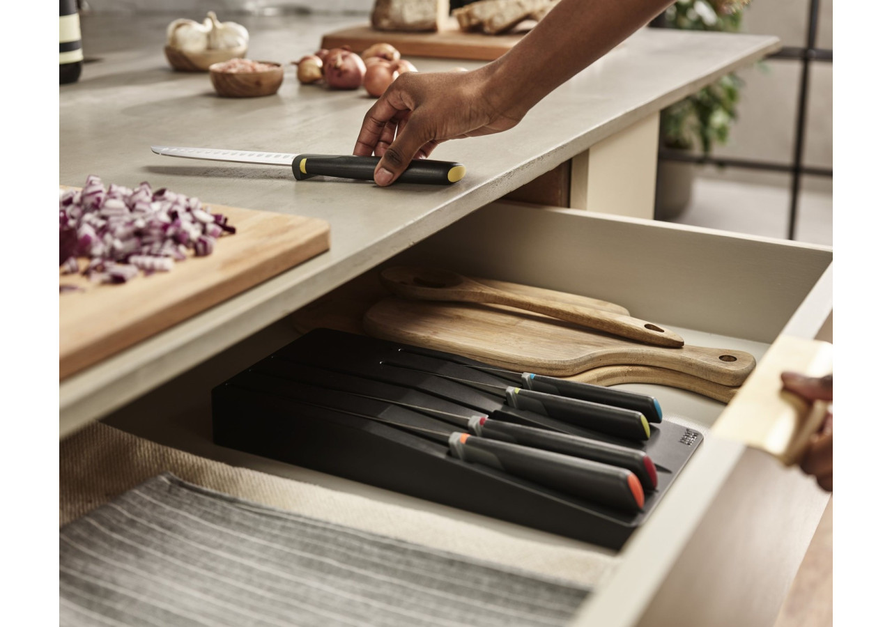 Ensemble de Couteaux Elevate Store - 5 pièces en acier inoxydable japonais - JJ 004922 - Joseph Joseph