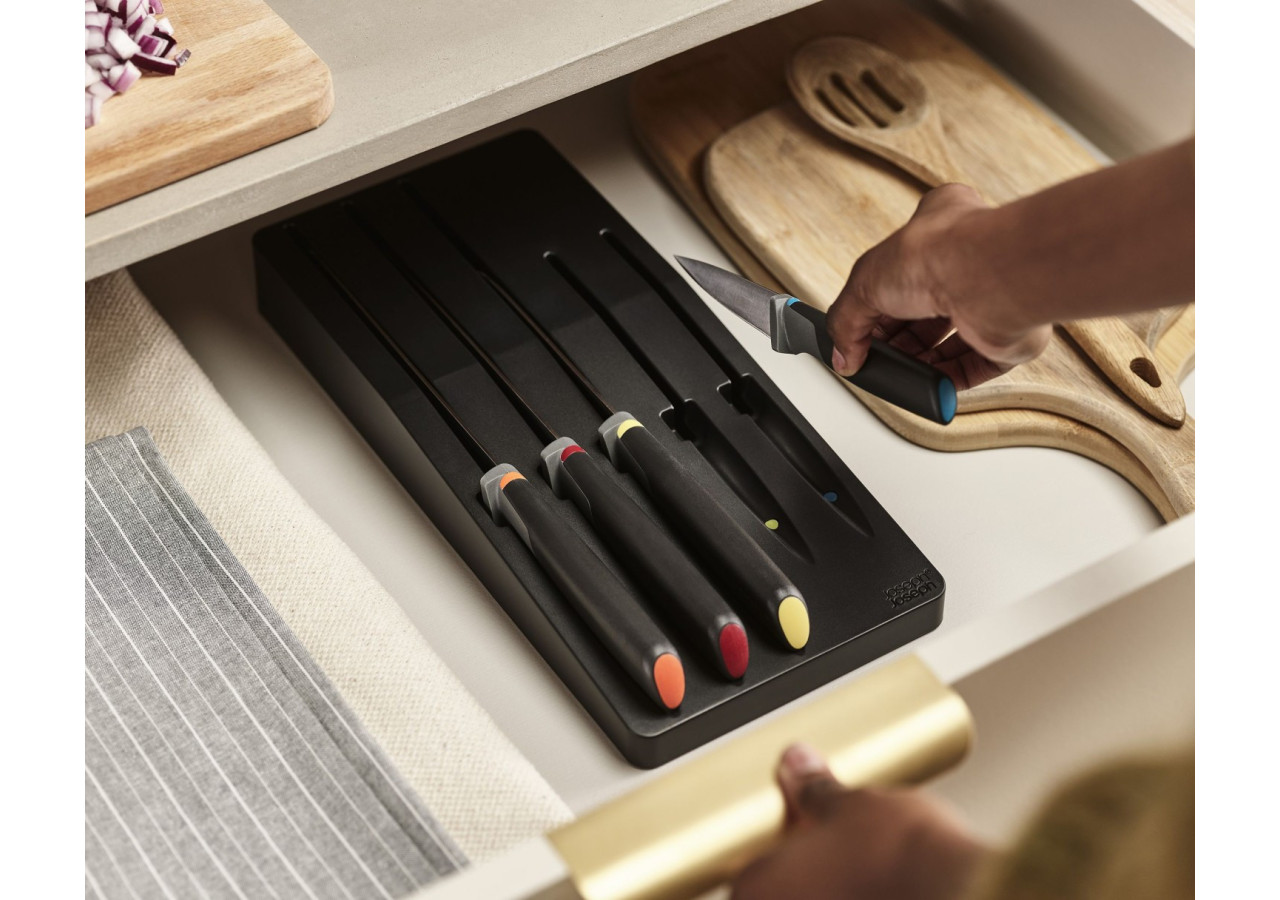 Ensemble de Couteaux Elevate Store - 5 pièces en acier inoxydable japonais - JJ 004922 - Joseph Joseph