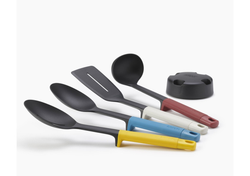 Set d'Aide Culinaire Elevate Slim - 4 pièces avec support - JJ 004892 - Joseph Joseph Set d'Aide Culinaire Elevate Slim - 4 pièces avec support - JJ 004892 - Joseph Joseph