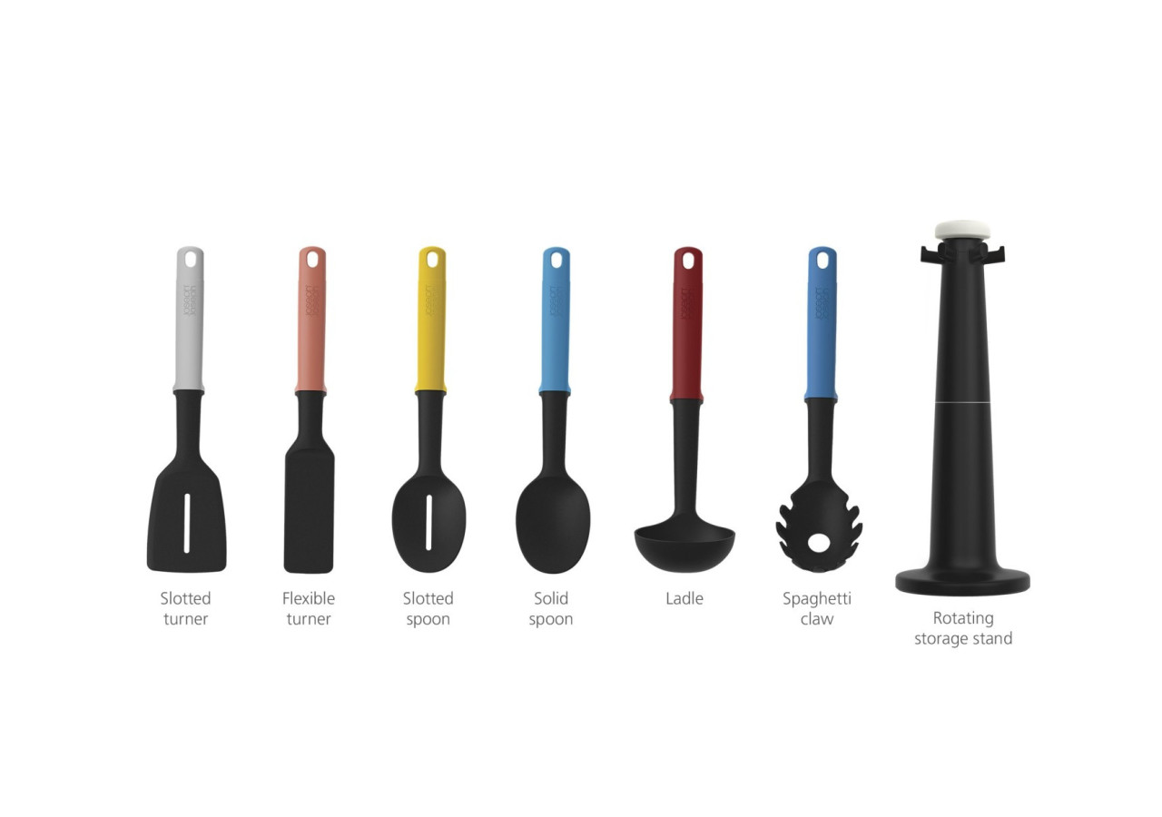 Carrousel Elevate - 6 Ustensiles de Cuisine - JJ 004915 - Joseph Joseph