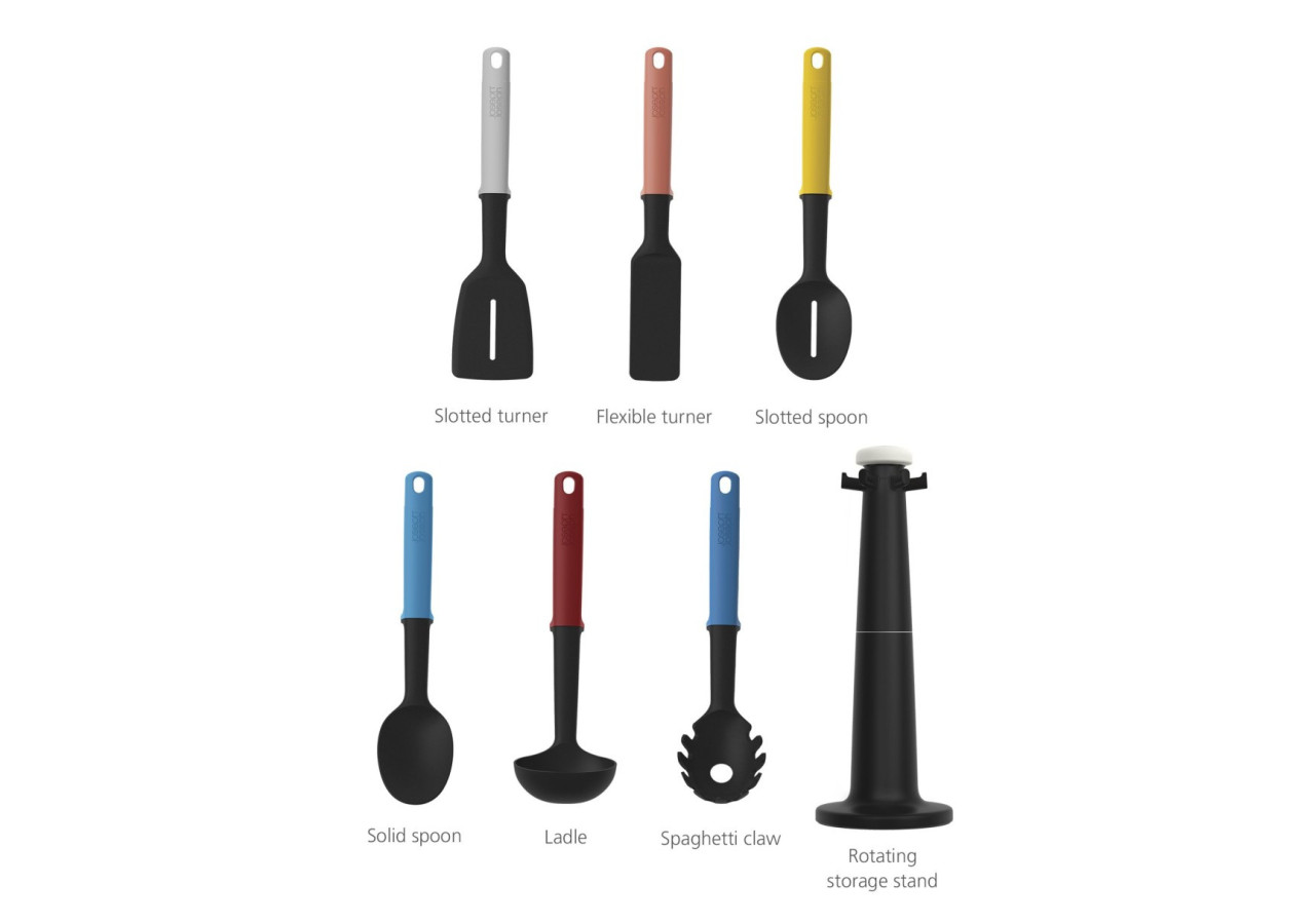 Carrousel Elevate - 6 Ustensiles de Cuisine - JJ 004915 - Joseph Joseph