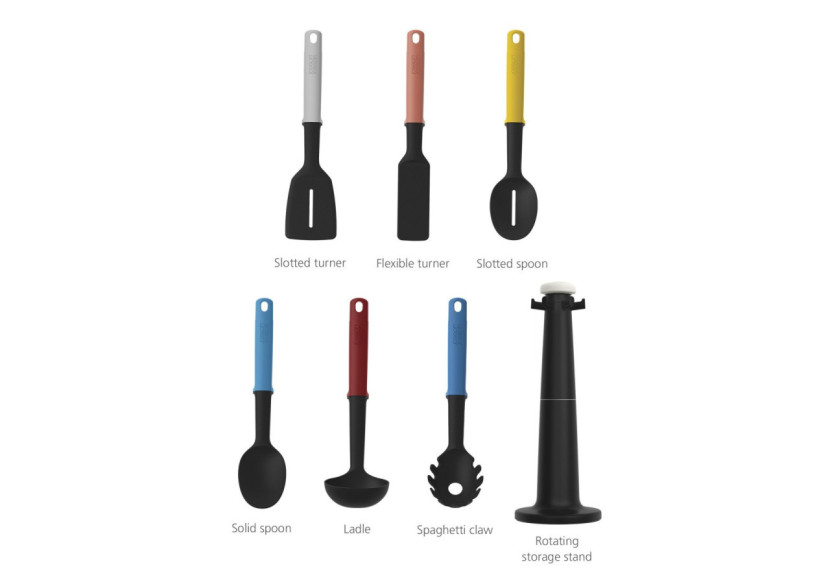 Carrousel Elevate - 6 Ustensiles de Cuisine - JJ 004915 - Joseph Joseph Carrousel Elevate - 6 Ustensiles de Cuisine - JJ 004915 - Joseph Joseph