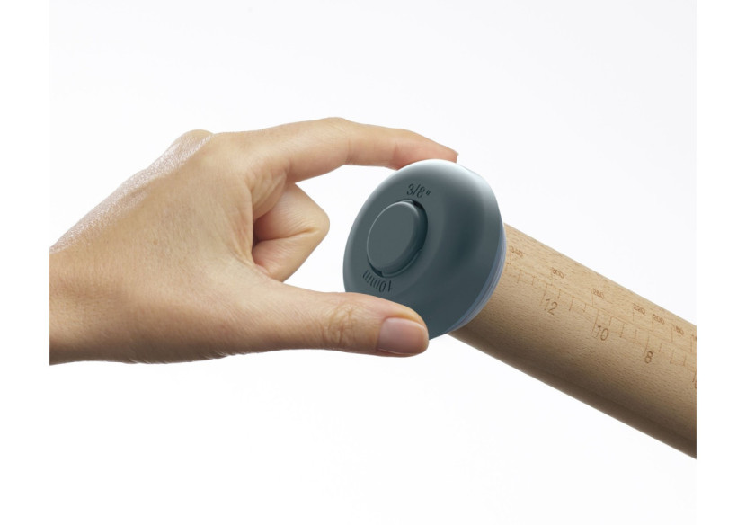 Rouleau à Pâtisserie PrecisionPin - Réglable avec 5 Anneaux - JJ 005714 - Joseph Joseph Rouleau à Pâtisserie PrecisionPin - Réglable avec 5 Anneaux - JJ 005714 - Joseph Joseph