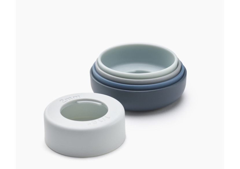 Rouleau à Pâtisserie PrecisionPin - Réglable avec 5 Anneaux - JJ 005714 - Joseph Joseph Rouleau à Pâtisserie PrecisionPin - Réglable avec 5 Anneaux - JJ 005714 - Joseph Joseph