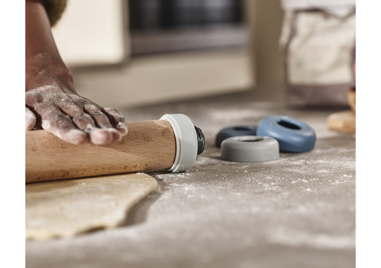 Rouleau à Pâtisserie PrecisionPin - Réglable avec 5 Anneaux - JJ 005714 - Joseph Joseph