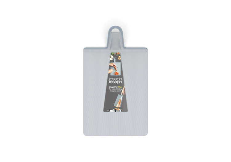 Planche à Découper Chop2Pot Plus - Pliable, Grande, Bleu - JJ 005103 - Joseph Joseph