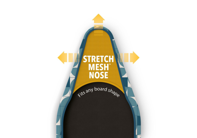 Housse de planche à repasser Flexa - 124 cm, Design Mosaic Bleu - JJ 005516 - Joseph Joseph Housse de planche à repasser Flexa - 124 cm, Design Mosaic Bleu - JJ 005516 - Joseph Joseph