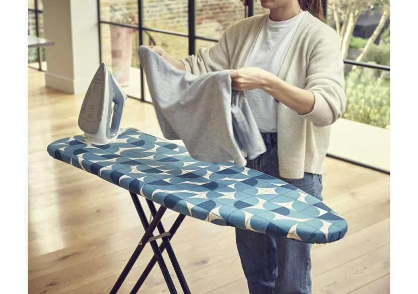 Housse de planche à repasser Flexa - 124 cm, Design Mosaic Bleu - JJ 005516 - Joseph Joseph Housse de planche à repasser Flexa - 124 cm, Design Mosaic Bleu - JJ 005516 - Joseph Joseph