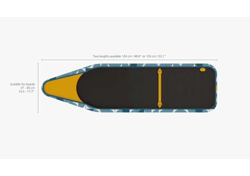 Housse de planche à repasser Flexa - 124 cm, Design Mosaic Bleu - JJ 005516 - Joseph Joseph Housse de planche à repasser Flexa - 124 cm, Design Mosaic Bleu - JJ 005516 - Joseph Joseph