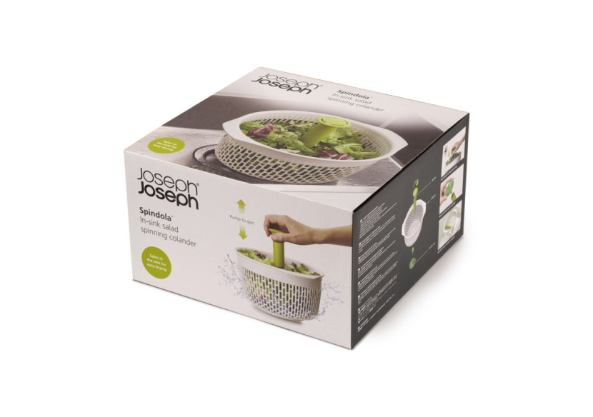 Spindola - Centrifugeuse à salade et passoire multifonction - JJ 004946 - Joseph Joseph Spindola - Centrifugeuse à salade et passoire multifonction - JJ 004946 - Joseph Joseph