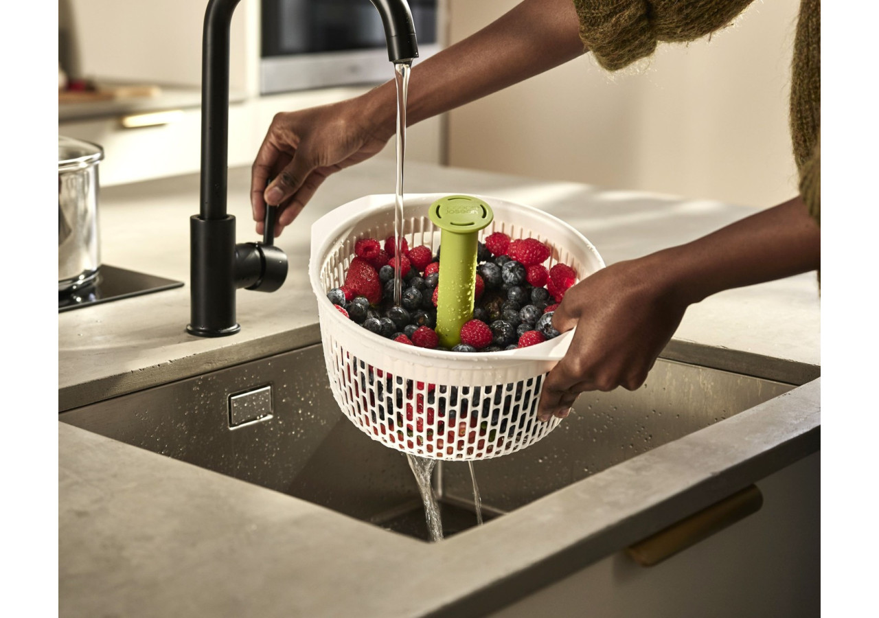 Spindola - Centrifugeuse à salade et passoire multifonction - JJ 004946 - Joseph Joseph