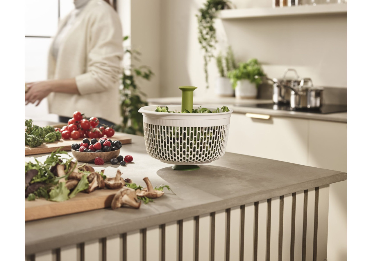 Spindola - Centrifugeuse à salade et passoire multifonction - JJ 004946 - Joseph Joseph