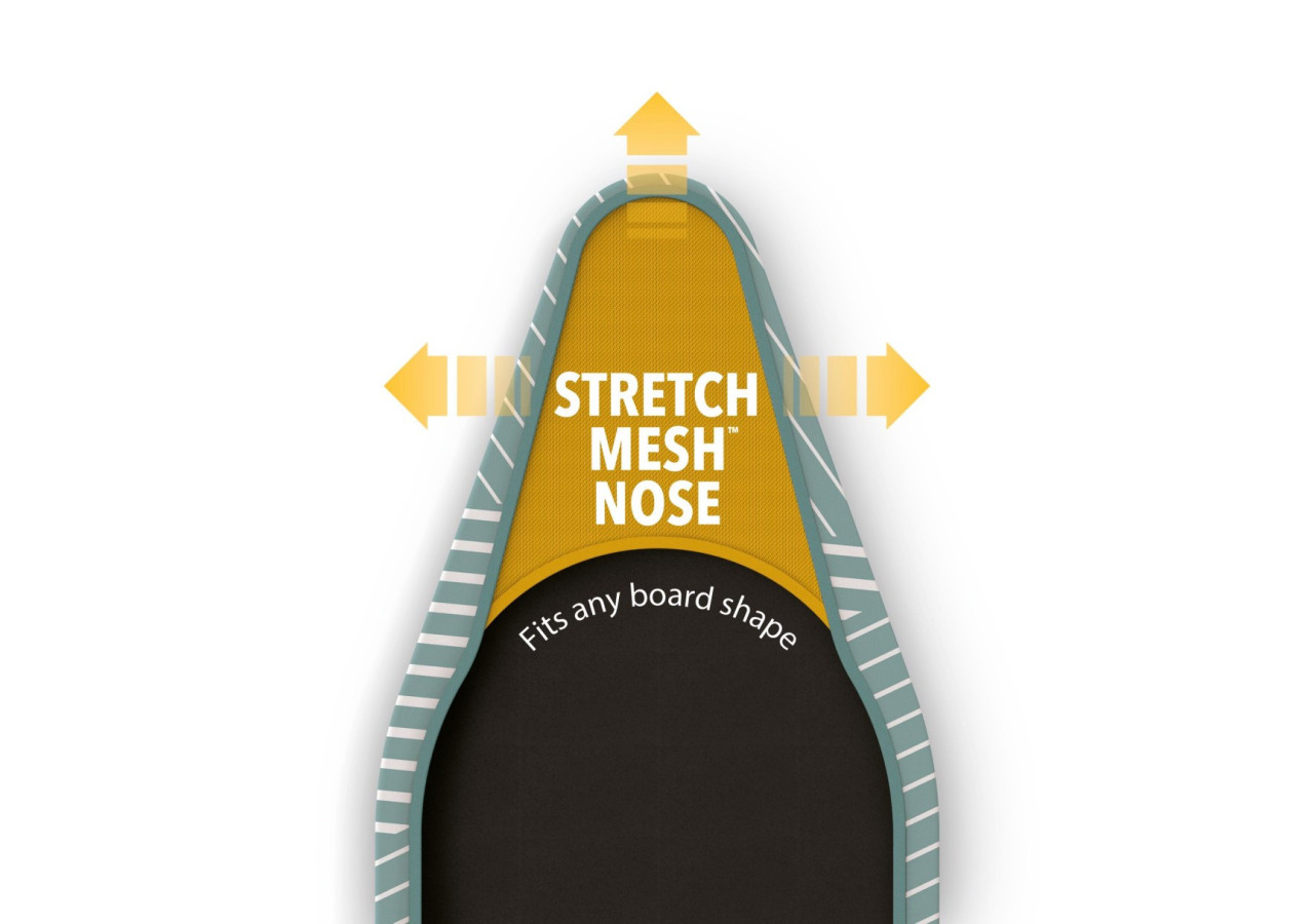 Housse de planche à repasser Flexa - 124 cm, motif rayé - JJ 005400 - Joseph Joseph