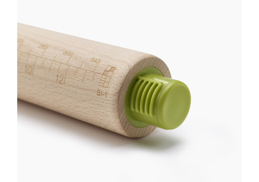 Rouleau à pâtisserie PrecisionPin - Réglable avec 5 anneaux - JJ 005707 - Joseph Joseph Rouleau à pâtisserie PrecisionPin - Réglable avec 5 anneaux - JJ 005707 - Joseph Joseph