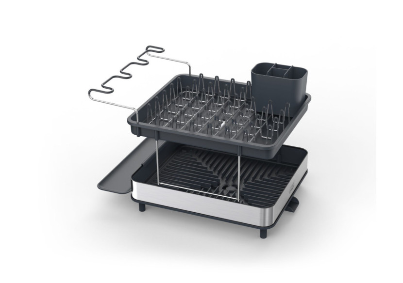 Égouttoir Excel à 2 Niveaux - Gain de Place, Gris - JJ 004786 - Joseph Joseph Égouttoir Excel à 2 Niveaux - Gain de Place, Gris - JJ 004786 - Joseph Joseph