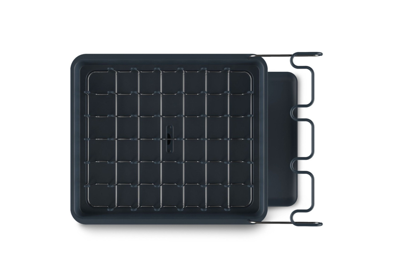 Égouttoir Excel à 2 Niveaux - Gain de Place, Gris - JJ 004786 - Joseph Joseph