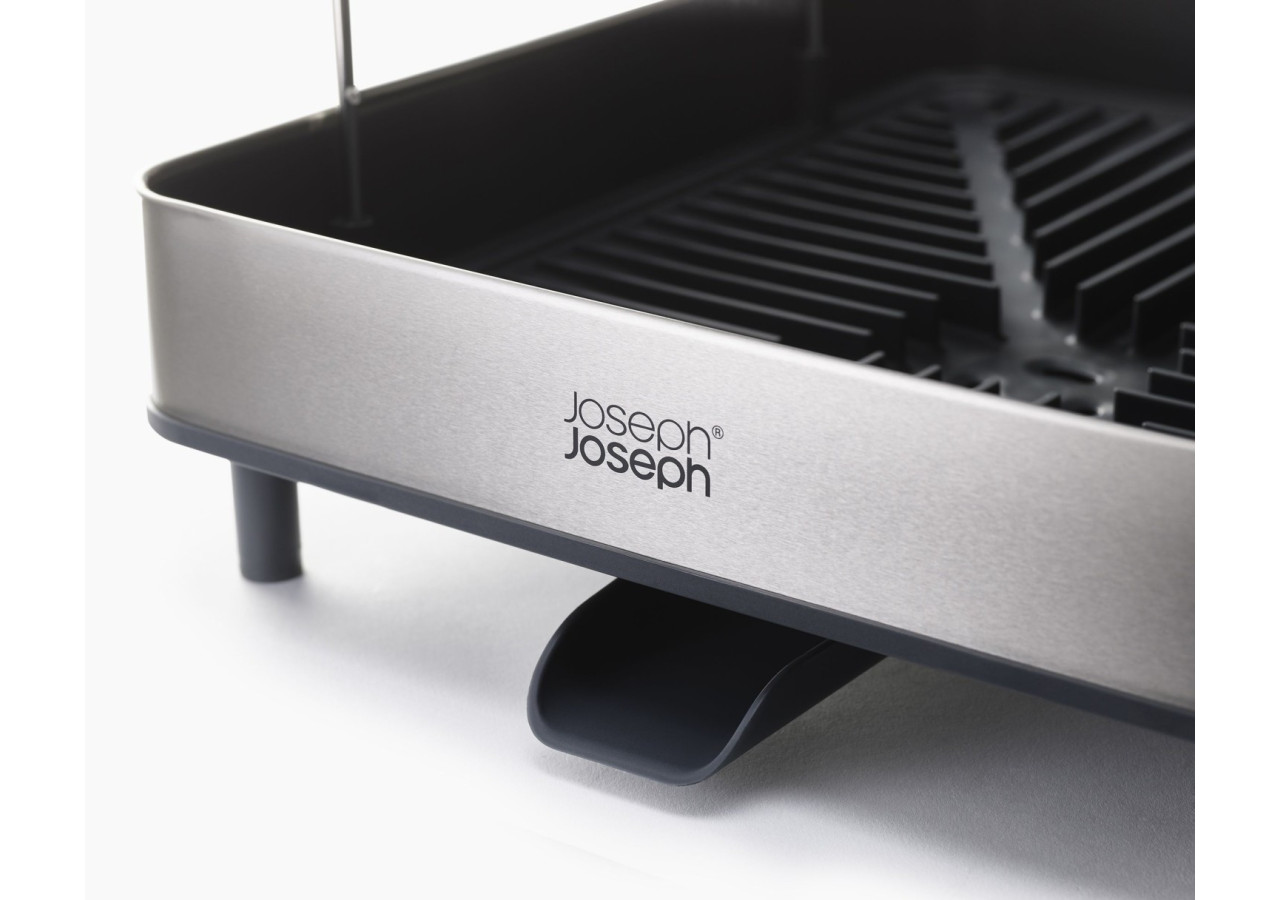 Égouttoir Excel à 2 Niveaux - Gain de Place, Gris - JJ 004786 - Joseph Joseph